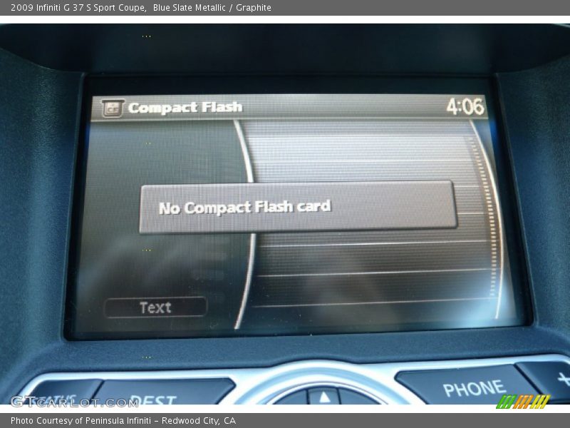 Blue Slate Metallic / Graphite 2009 Infiniti G 37 S Sport Coupe