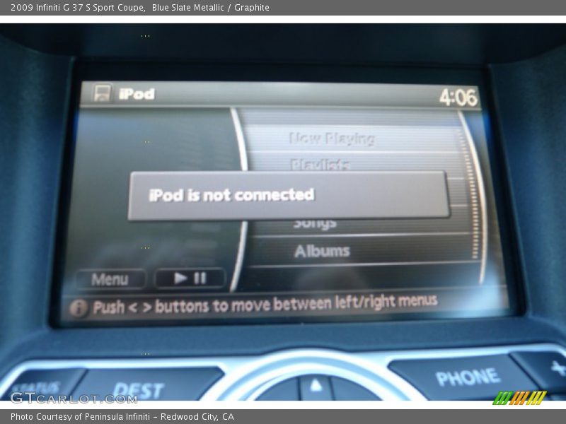 Blue Slate Metallic / Graphite 2009 Infiniti G 37 S Sport Coupe