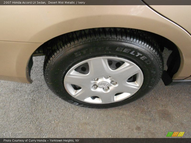 Desert Mist Metallic / Ivory 2007 Honda Accord LX Sedan