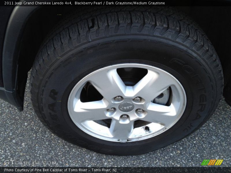 Blackberry Pearl / Dark Graystone/Medium Graystone 2011 Jeep Grand Cherokee Laredo 4x4
