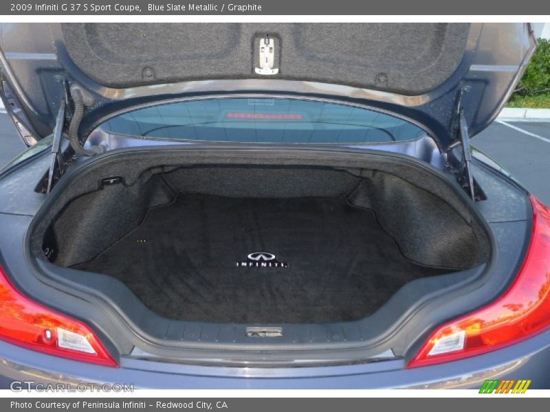  2009 G 37 S Sport Coupe Trunk