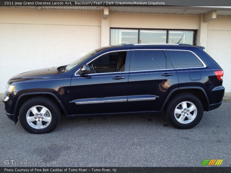 Blackberry Pearl / Dark Graystone/Medium Graystone 2011 Jeep Grand Cherokee Laredo 4x4