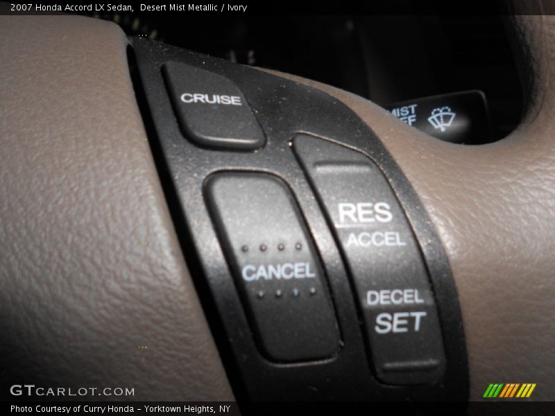 Desert Mist Metallic / Ivory 2007 Honda Accord LX Sedan