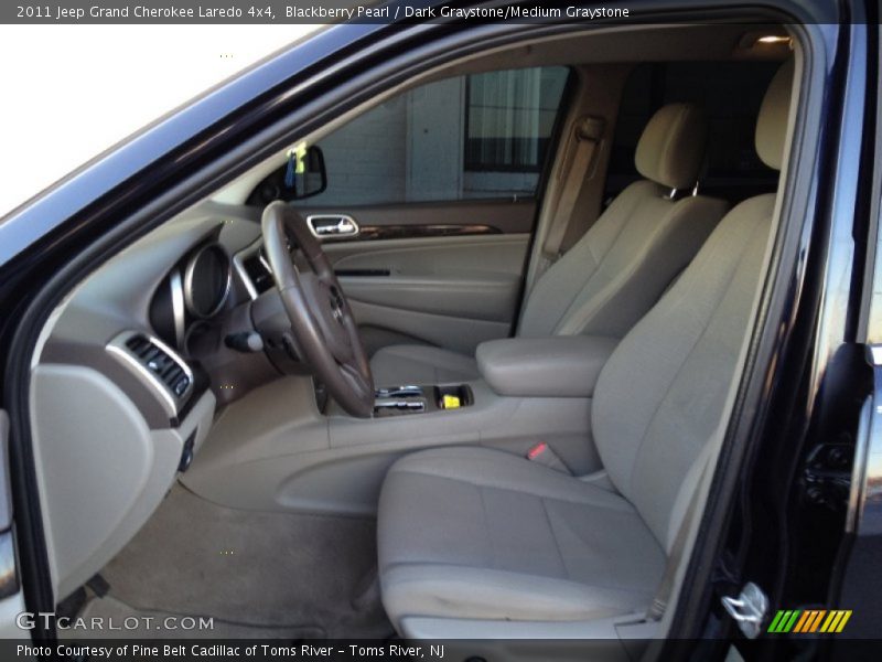 Blackberry Pearl / Dark Graystone/Medium Graystone 2011 Jeep Grand Cherokee Laredo 4x4