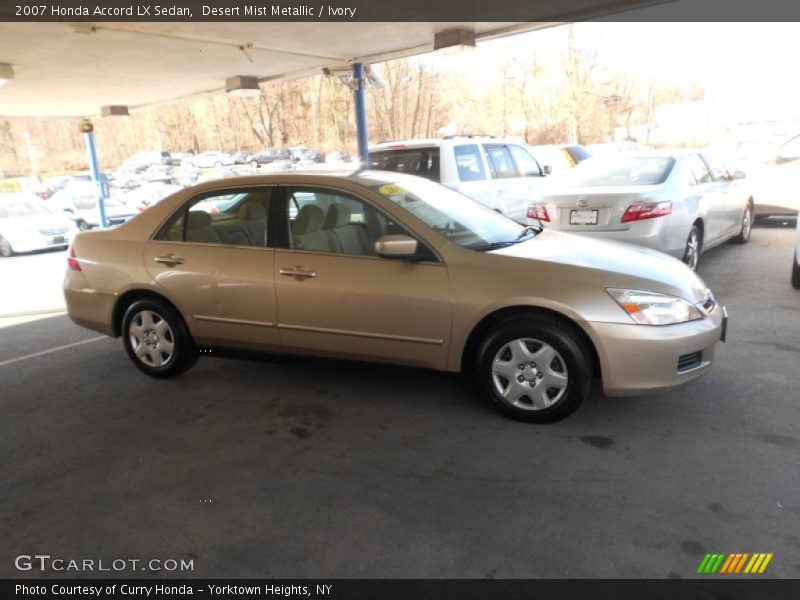 Desert Mist Metallic / Ivory 2007 Honda Accord LX Sedan