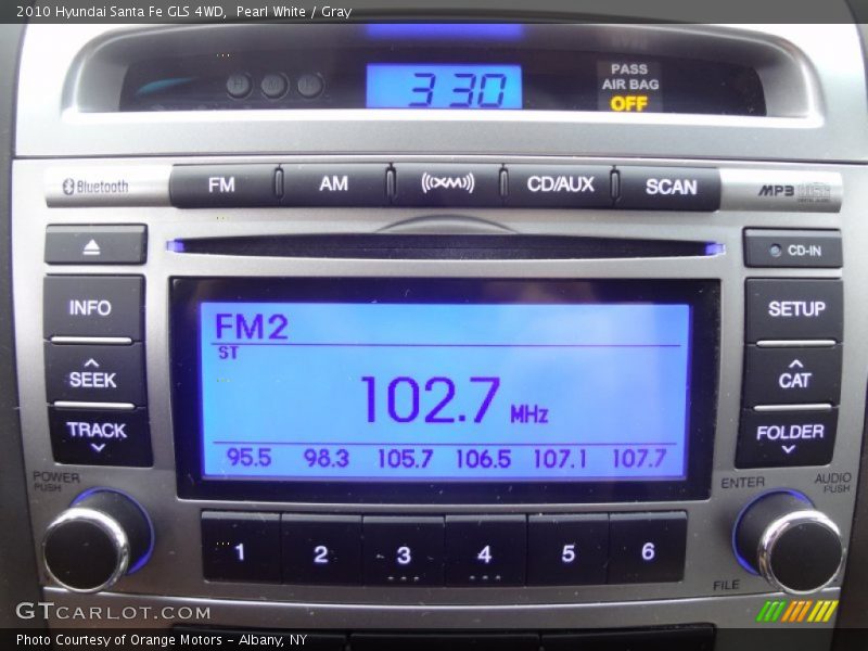 Audio System of 2010 Santa Fe GLS 4WD