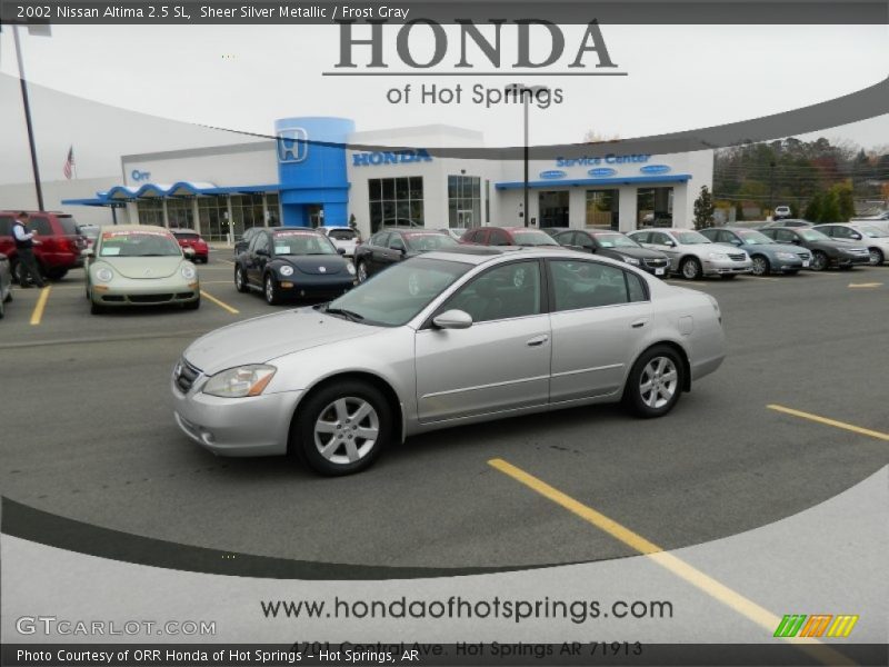 Sheer Silver Metallic / Frost Gray 2002 Nissan Altima 2.5 SL