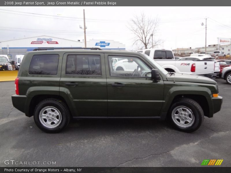 Jeep Green Metallic / Pastel Pebble Beige 2008 Jeep Patriot Sport