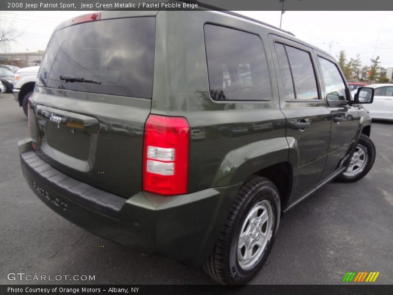 Jeep Green Metallic / Pastel Pebble Beige 2008 Jeep Patriot Sport