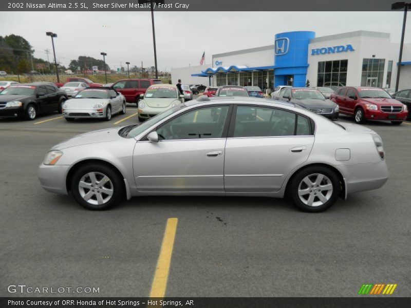 Sheer Silver Metallic / Frost Gray 2002 Nissan Altima 2.5 SL