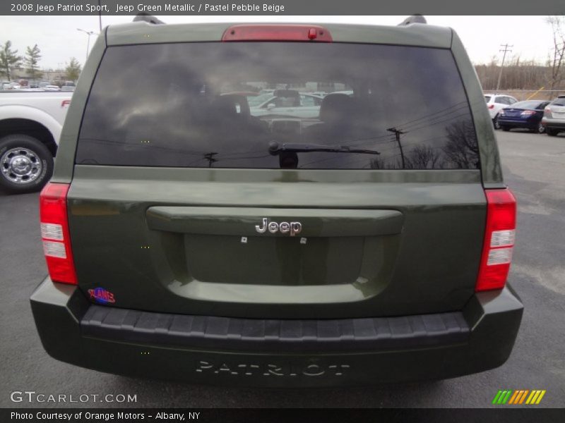 Jeep Green Metallic / Pastel Pebble Beige 2008 Jeep Patriot Sport
