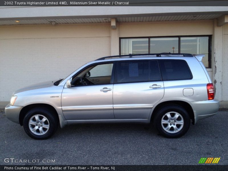 Millennium Silver Metallic / Charcoal 2002 Toyota Highlander Limited 4WD