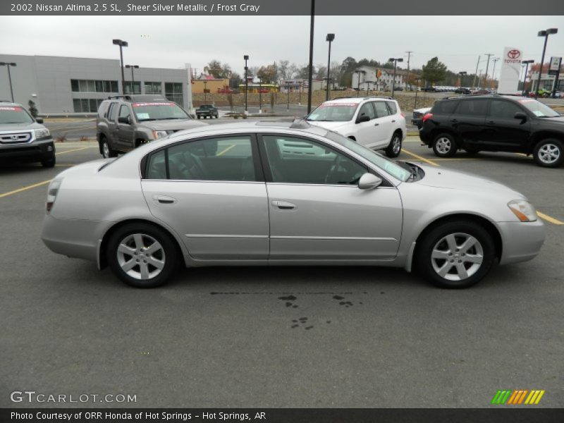 Sheer Silver Metallic / Frost Gray 2002 Nissan Altima 2.5 SL