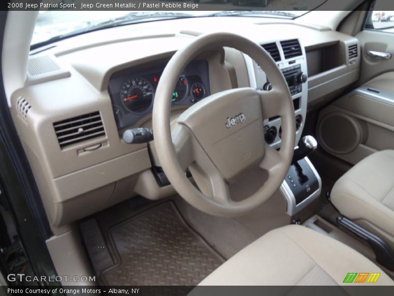 Jeep Green Metallic / Pastel Pebble Beige 2008 Jeep Patriot Sport