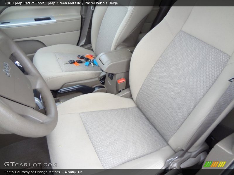 Jeep Green Metallic / Pastel Pebble Beige 2008 Jeep Patriot Sport