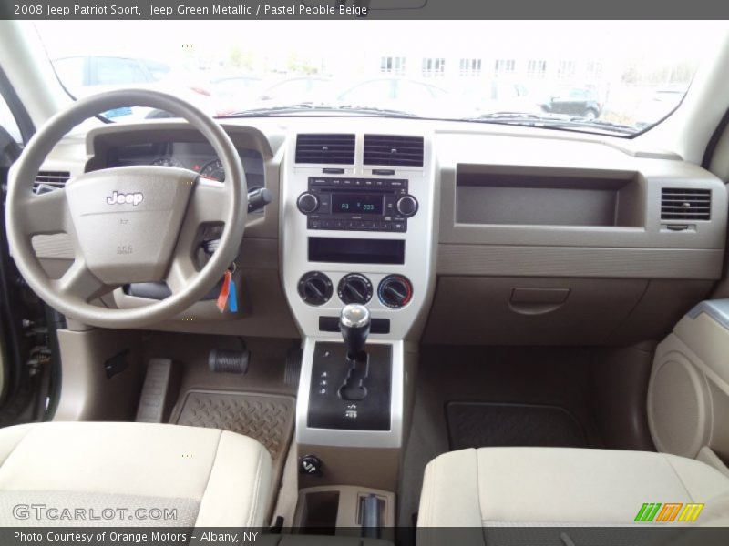 Jeep Green Metallic / Pastel Pebble Beige 2008 Jeep Patriot Sport