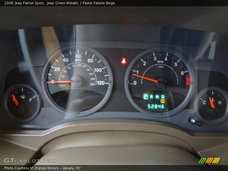 Jeep Green Metallic / Pastel Pebble Beige 2008 Jeep Patriot Sport