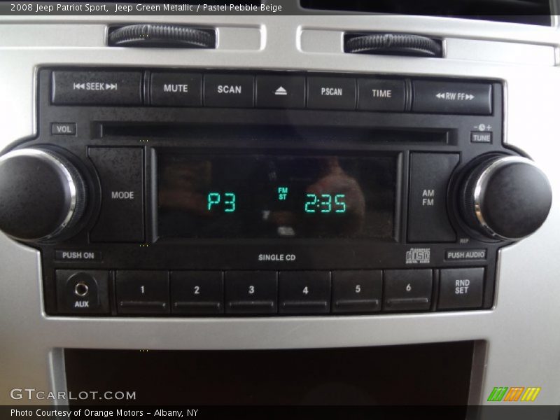 Jeep Green Metallic / Pastel Pebble Beige 2008 Jeep Patriot Sport