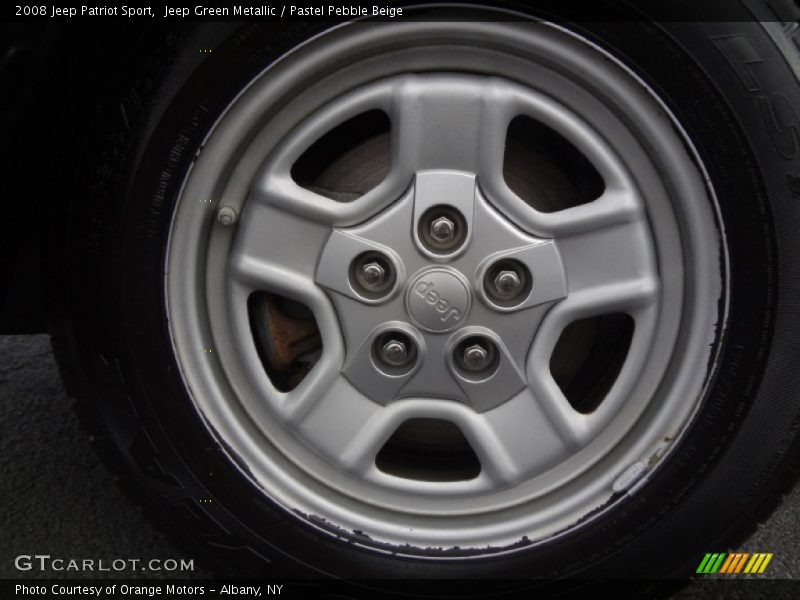 Jeep Green Metallic / Pastel Pebble Beige 2008 Jeep Patriot Sport