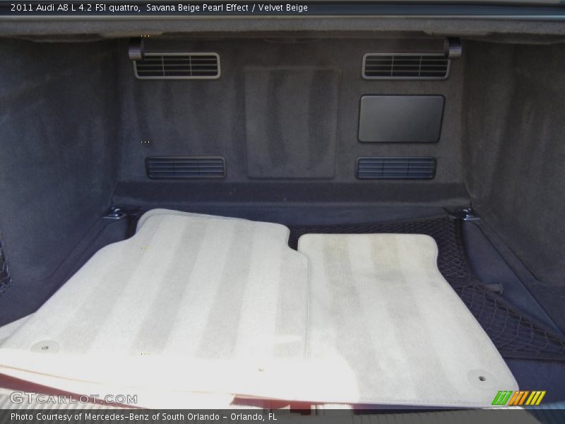  2011 A8 L 4.2 FSI quattro Trunk
