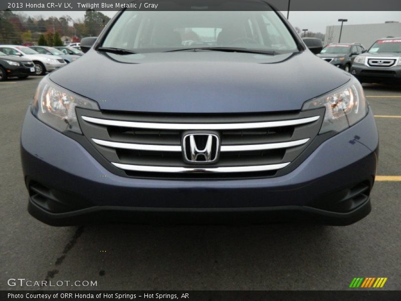 Twilight Blue Metallic / Gray 2013 Honda CR-V LX