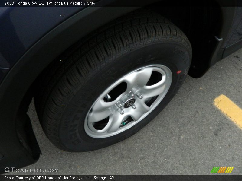 Twilight Blue Metallic / Gray 2013 Honda CR-V LX