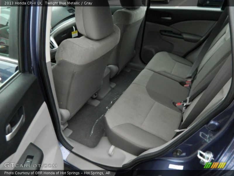 Twilight Blue Metallic / Gray 2013 Honda CR-V LX