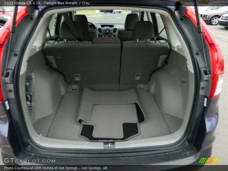 Twilight Blue Metallic / Gray 2013 Honda CR-V LX