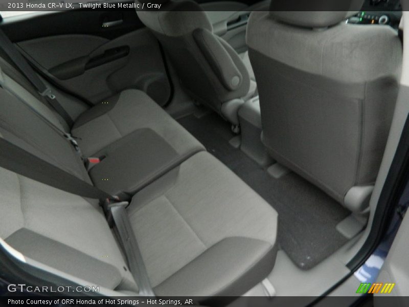 Twilight Blue Metallic / Gray 2013 Honda CR-V LX