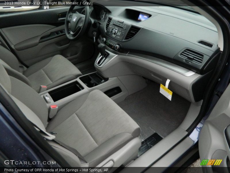 Twilight Blue Metallic / Gray 2013 Honda CR-V LX