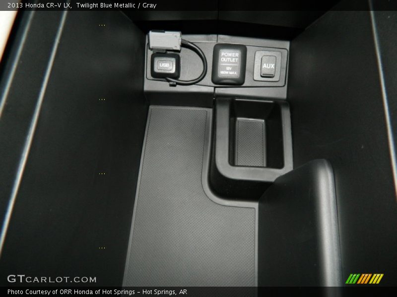 Twilight Blue Metallic / Gray 2013 Honda CR-V LX