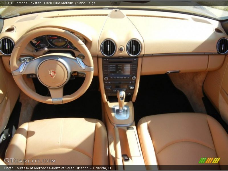 Dashboard of 2010 Boxster 