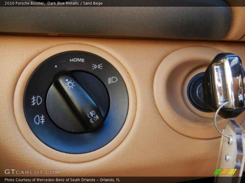 Controls of 2010 Boxster 