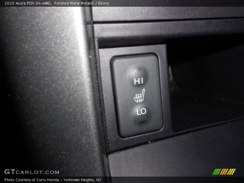 Polished Metal Metallic / Ebony 2010 Acura RDX SH-AWD