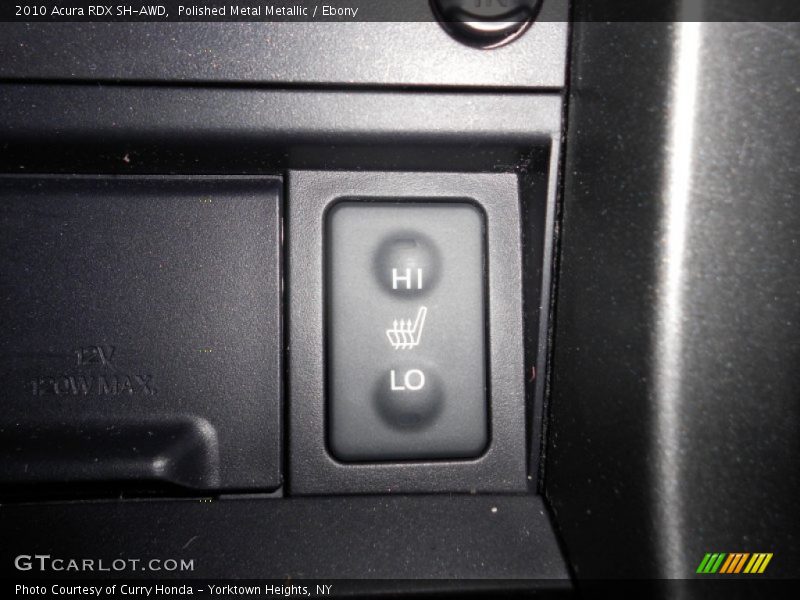 Polished Metal Metallic / Ebony 2010 Acura RDX SH-AWD