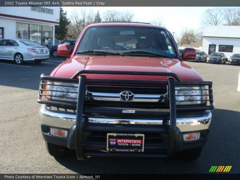 Sunfire Red Pearl / Gray 2002 Toyota 4Runner SR5 4x4