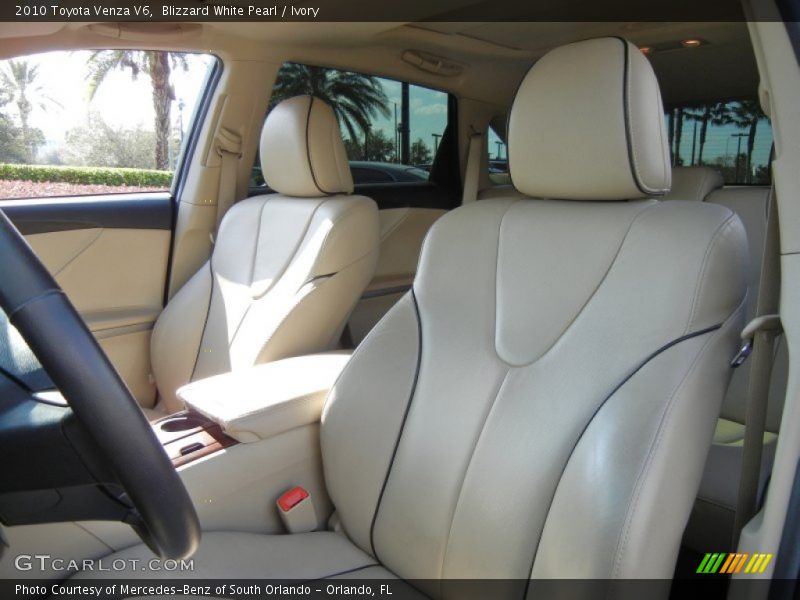 Blizzard White Pearl / Ivory 2010 Toyota Venza V6