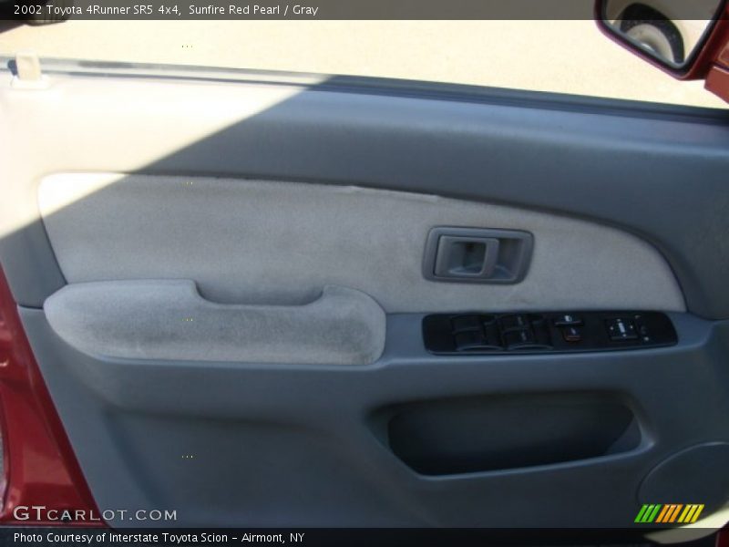 Sunfire Red Pearl / Gray 2002 Toyota 4Runner SR5 4x4
