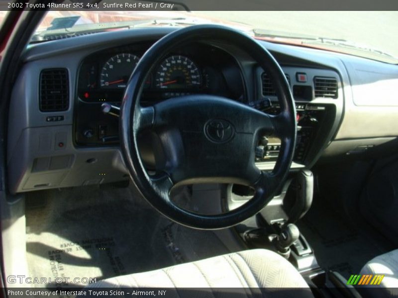 Sunfire Red Pearl / Gray 2002 Toyota 4Runner SR5 4x4