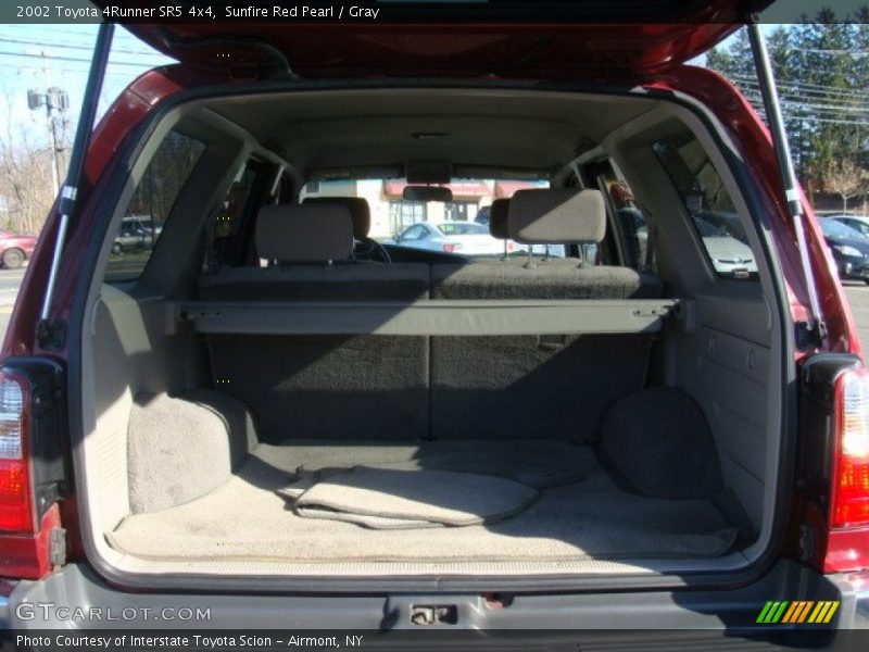 Sunfire Red Pearl / Gray 2002 Toyota 4Runner SR5 4x4