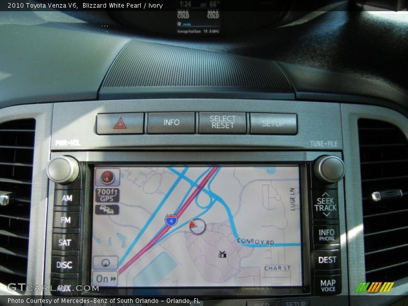 Blizzard White Pearl / Ivory 2010 Toyota Venza V6