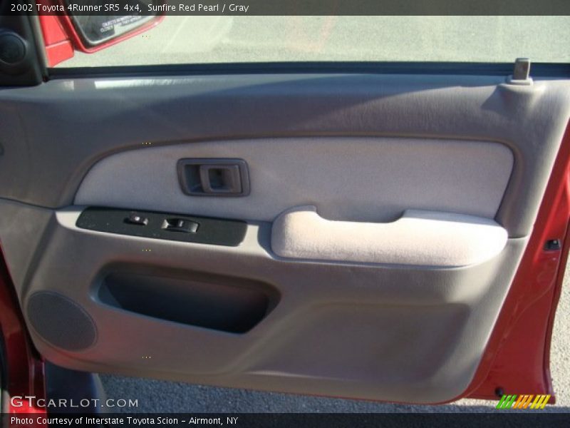 Sunfire Red Pearl / Gray 2002 Toyota 4Runner SR5 4x4