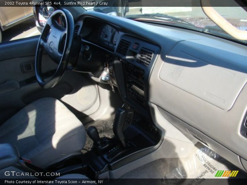 Sunfire Red Pearl / Gray 2002 Toyota 4Runner SR5 4x4