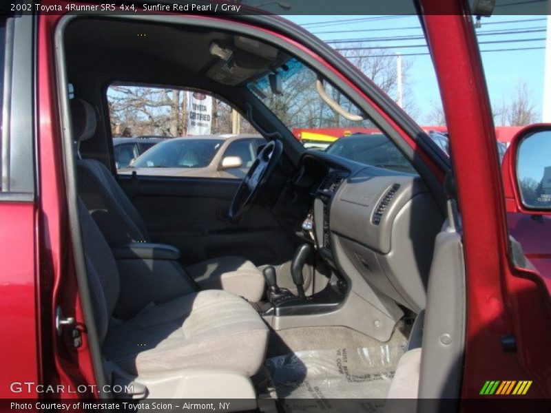 Sunfire Red Pearl / Gray 2002 Toyota 4Runner SR5 4x4