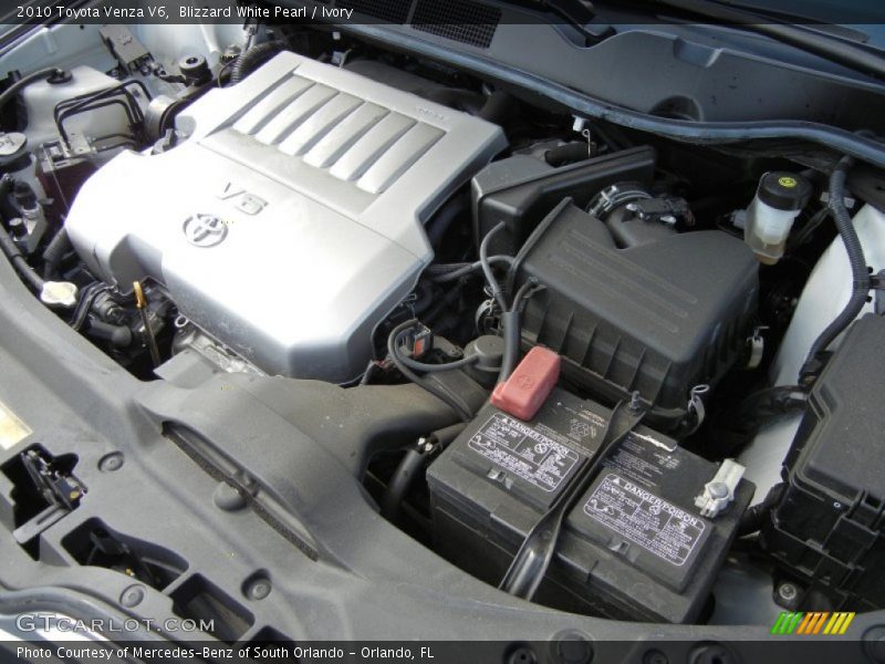 Blizzard White Pearl / Ivory 2010 Toyota Venza V6