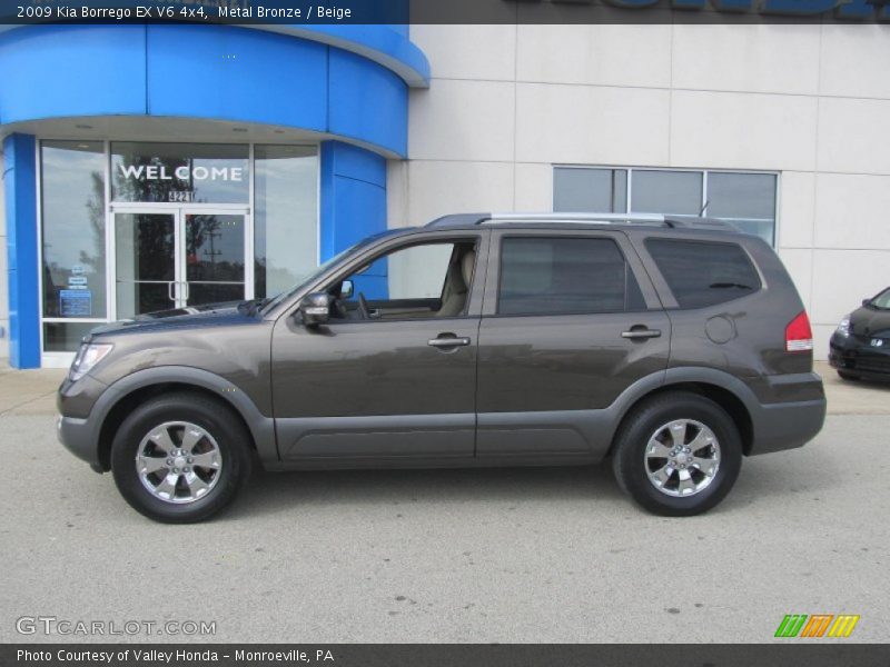  2009 Borrego EX V6 4x4 Metal Bronze
