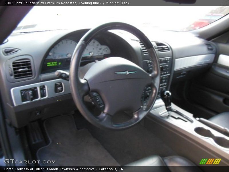 Dashboard of 2002 Thunderbird Premium Roadster