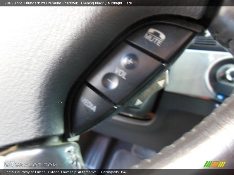 Evening Black / Midnight Black 2002 Ford Thunderbird Premium Roadster