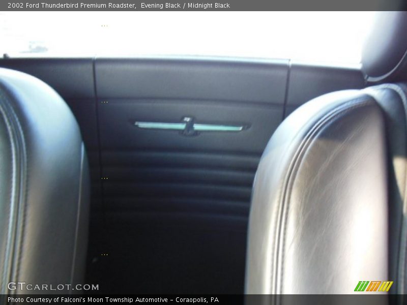 Evening Black / Midnight Black 2002 Ford Thunderbird Premium Roadster