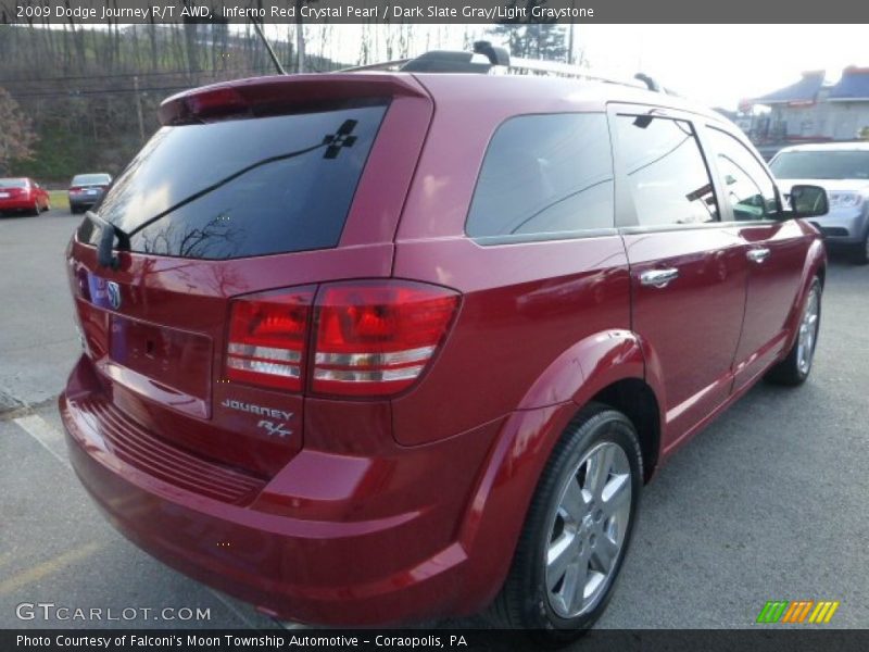 Inferno Red Crystal Pearl / Dark Slate Gray/Light Graystone 2009 Dodge Journey R/T AWD